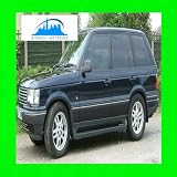 1995-2002 LAND ROVER RANGE ROVER CHROME 10 PC TRIM MOLDING SET 1996 1997 1998 1999... 