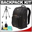 Case Logic Digital SLR Camera Backpack Case (Black) (SLRC-206) for Canon EOS Rebel XS, XSi, XTi, T1i, T2i, 5D, 50D Mark II, 40D & 7D