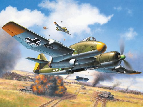 Revell Modellbausatz 04335 - Blohm & Voss BV P 194 im Maßstab 1:72