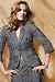 Per Una Speziale Linen Rich Rose Appliqué Jacket