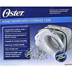 Best Oster 2529-426 Hand Mixer with Storage Case Price