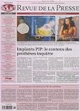 Produkt-Bild: Revue de la Presse