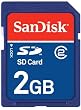 SanDisk 2GB SD Memory Card (SDSDB-2048-A10/A11, Retail Package)