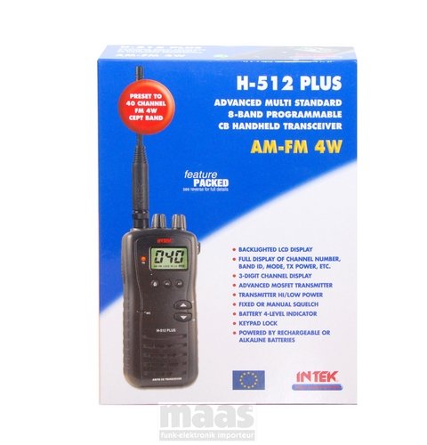 INTEK H-512 PLUS Multinorm CB Handfunkgerät
