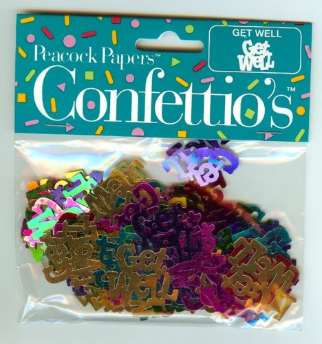 Confettios Get Well Confetti 1/3 Oz