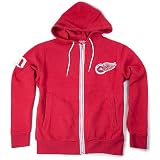 NHL Men's Detroit Red Wings Ty Full-Zip Hoody (Red, Large)