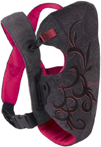 Snugli Front Carrier, Pink Roses