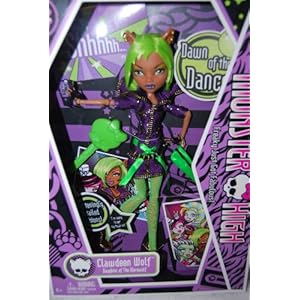 Monster High Dawn Of The Dance Clawdeen Wolf Daughter Of The Werewolf