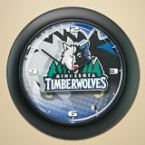 NBA Minnesota Timberwolves High-Definition Wall Clock