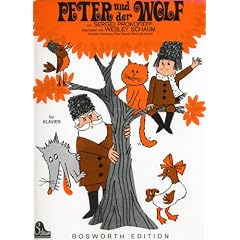 Peter + der Wolf Op 67. Klavier