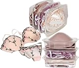 Braganizer - Bra and Panties Organizers (Clear - Set of 3) Bra Box