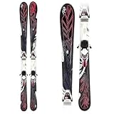 K2 T:Nine Free Luv Womens Skis with ERS 11.0 TC Bindings 2011