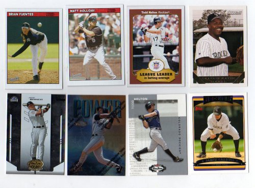 Buy Lot of 100 Different Colorado Rockies Baseball Cards by MLB