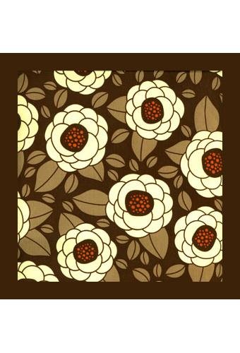BabyHawk Mei Tai Baby Carrier -Stencil Blooms Chocolate