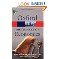 A Dictionary of Economics (Oxford Paperback Reference)