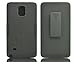 Samsung Galaxy Note 4 Case, Black Belt Clip Holster Armor Protective Case, Defender Cover, Kickstand Design