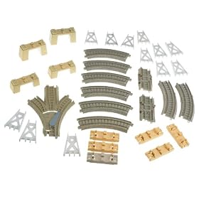 Thomas &amp; Friends TrackMaster Cross, Switch &amp; Stack Track Pack: Toys &amp; Games