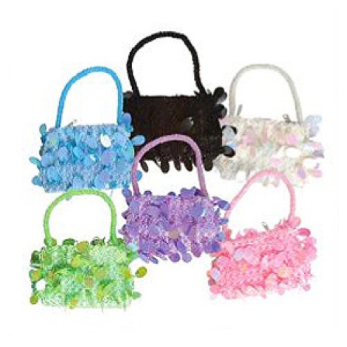 Small Assorted Sequin Diva Purses (1 dz)