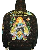 Ed Hardy Mens Specialty Fur Lined Eagle Hoodie Jacket Black 51UjN%2BDxF2L. SL160 Ed Hardy Mens Specialty Fur Lined Eagle Hoodie Jacket Black