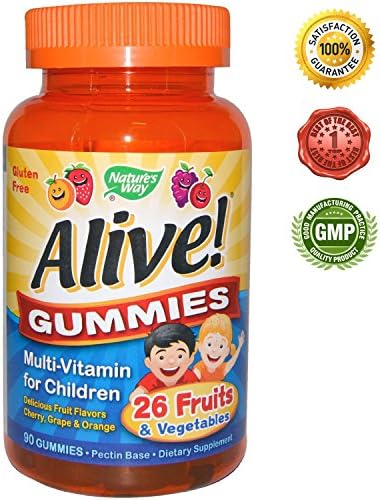 Vitaminas Para Ninos - Multivitaminas Para Niños Masticables Con 3 Deliciosos Sabores Naturales. 26 Frutas Y Vegetales