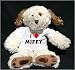 Plush Dog (Dog Tired) toy with I Love Miffy