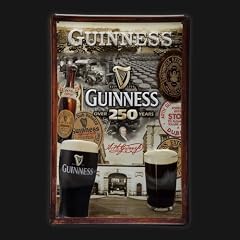 Guinness 250 Years Metal Sign 7.8 x 11.8 - inch