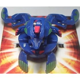 Bakugan New Vestroia Bakubronze LOOSE Single Figure Aquos (Blue) Viper Helios 730G Power