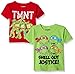 Teenage Mutant Ninja Turtles Little Boys' Toddler Value Pack T-Shirts, Red/Green, 3T