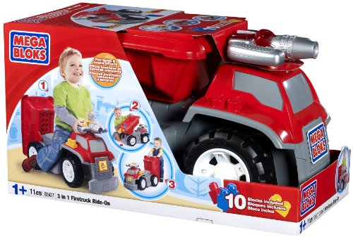 Imagen 2 de Megabloks - 08507U - Set de construcción - Camión de Bomberos 3-en-1