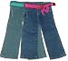 Girls' Girls' Stretch Denim Jeans with Faux Leather Sash Belt
