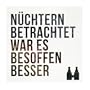 sticky jam Magnet N�CHTERN BETRACHTET