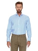 Titto Bluni Camisa Rayas Zeus (Turquesa)