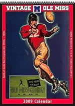 Ole Miss Rebels 2009 Vintage Football Program Calendar