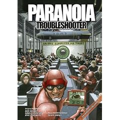 Paranoia Troubleshooter: Ein satirisches Rollenspiel