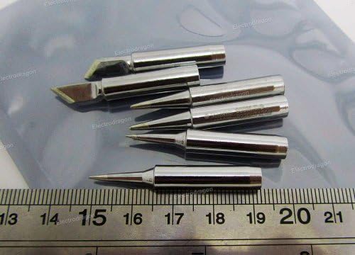 3PCs Soldering Tips [Shapes]-Very Sharp-I
