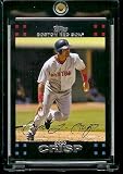 2007 Boston Red Sox LIMITED EDITION Team Edition Baseball Card # BOS21 Coco Crisp - RED SOX - MLB Trading Card - In Protective Display Case