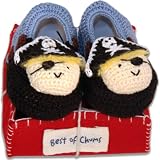 Best of Chums Crochet Booties - Pirate