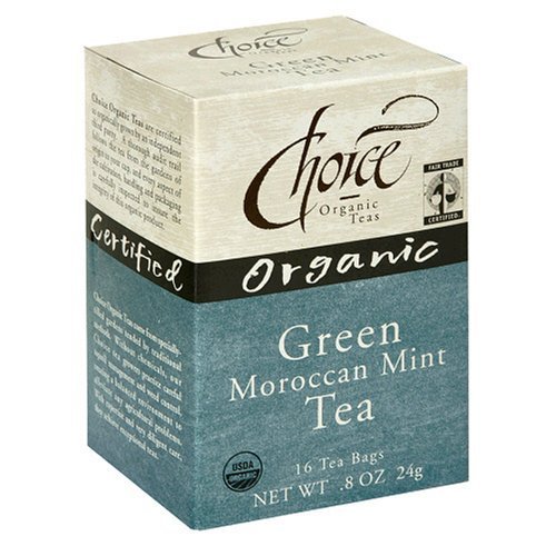 Childrens Toyshop  Health & Personal Care : Choice Organic Teas Og Green Moroccan Mint (16 bag)