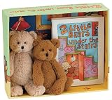 Jellycat 2 Little Bears Under The Stairs Book & Toy Gift Set