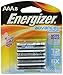 Energizer Advanced Lithium Batteries, AAA Size, 8 Count
