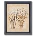 Asian Feng Shui Flowers Floral Duo I Home Decor Wall Picture Framed Art Print