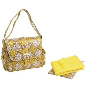 Midi Coated Buckle Bag - Medallion Gray