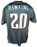 Brian Dawkins Autographed Jersey - Philadelphia Eagles Signed Green Authentic Reebok Jersey