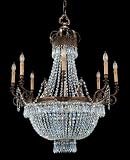 Savoy House Lighting - 2-598701-8-237 - Alexander I 8 Light Chandelier - Bronze Finish with Gold Highlights