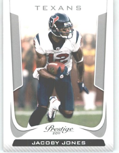 2011 Panini Prestige Football Card # 80 Jacoby Jones - Houston Texans - NFL Trading Card in Protective Screwdown Case!