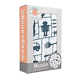 The Little Linen／リトルリネン WGASPM9282 Weegoamigo Single Pack Muslin (Pop n Play)