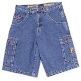 LSU - Tigers - Men's Super Sport Denim - Blue Jean Shorts