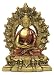 Small Nepali Buddha, Gold statue