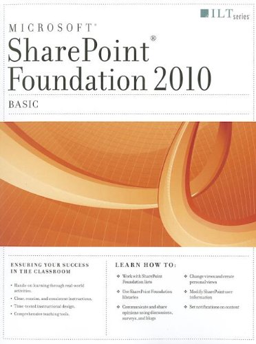 Sharepoint Foundation 2010: Basic, Student Manual (Ilt)