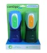 Contigo Autoseal Kids 14-Ounce Trekker Cup, Green/Blue, Set of 2
